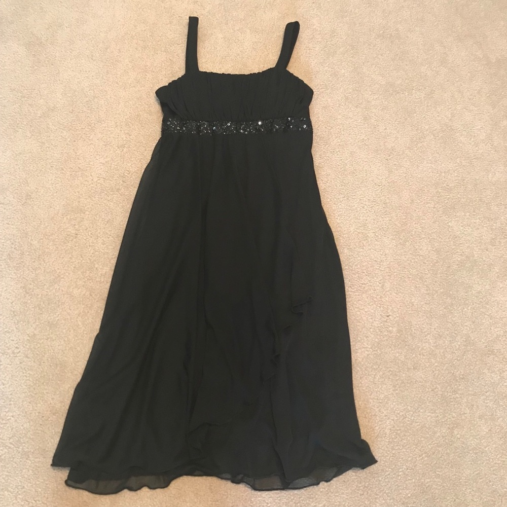 City triangles girls formal black dress